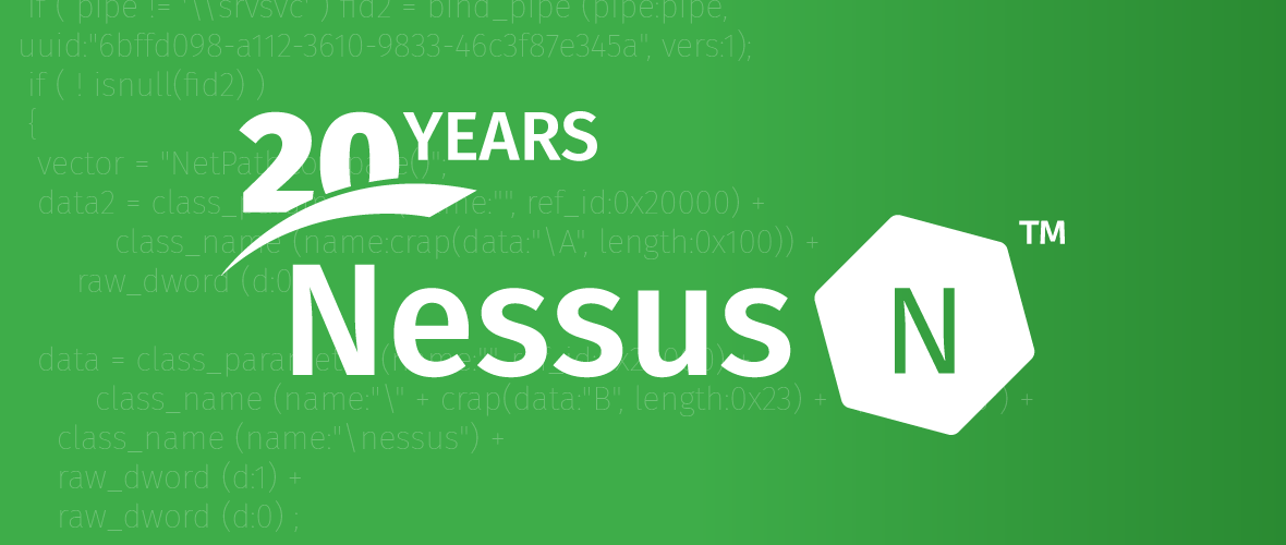 Nessus Turns 20! image